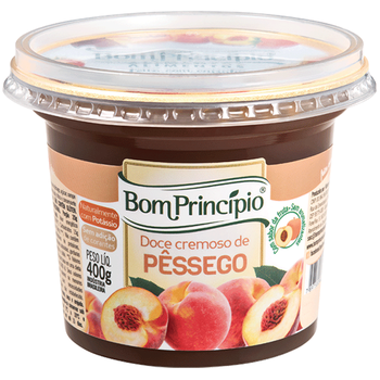 DOCE DE FRUTA BOM PRINCÍPIO PÊSSEGO 400G