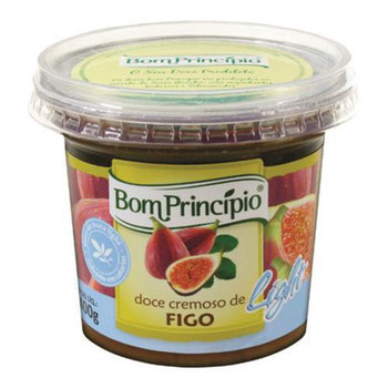 DOCE DE FRUTA BOM PRINCIPIO FIGO LIGHT 400G