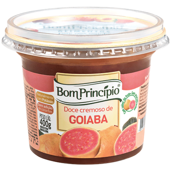 DOCE DE FRUTA BOM PRINCIPIO GOIABA 400G