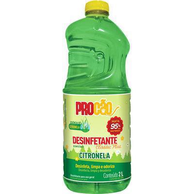 ELIMINADOR DE ODORES PROCÃO CITRONELA 2L