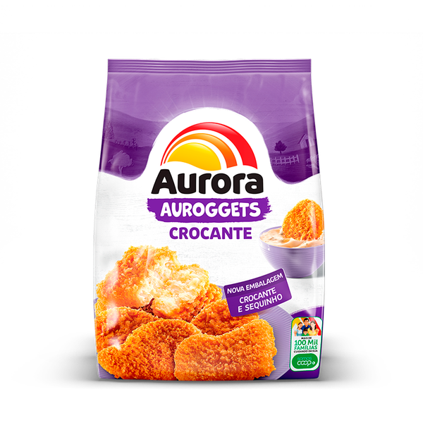 EMPANADO DE FRANGO AUROGGETS CROCANTE 90