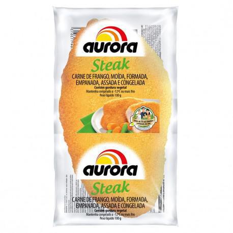 EMPANADO FRANGO AURORA STEAK 100G