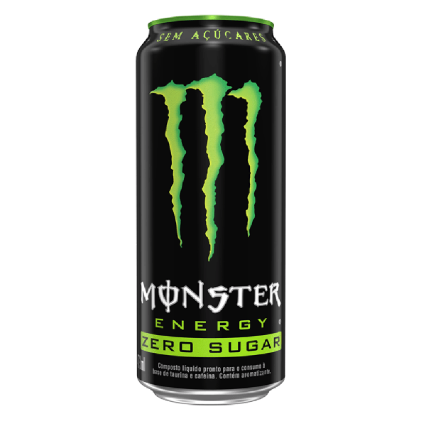 ENERGÉTICO MONSTER GREEN ENERGY 0% AÇÚCA