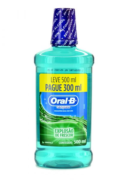 ENXAG BUCAL ORAL-B HORTELA LV500ML PG300