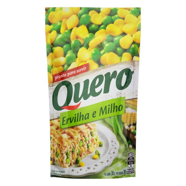 ERVILHA E MILHO QUERO SACHÊ 170G