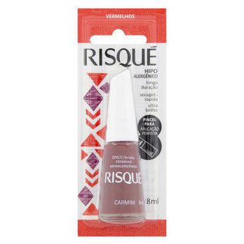 ESMALTE RISQUÉ CARMIM CREMOSO 8ML