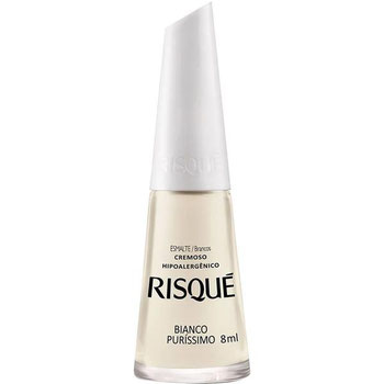 ESMALTE RISQUÉ CREMOSO BIANCO PURÍSSIMO 8ML