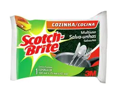 ESPONJA SCOTCH BRITE SALVA UNHAS AMARELA