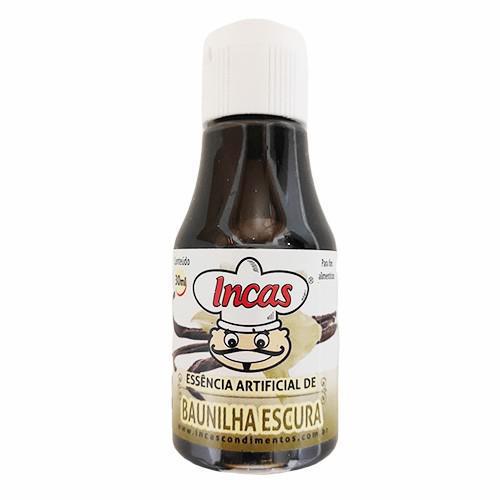 ESSÊNCIA BAUNILHA ESCURA INCAS 30ML