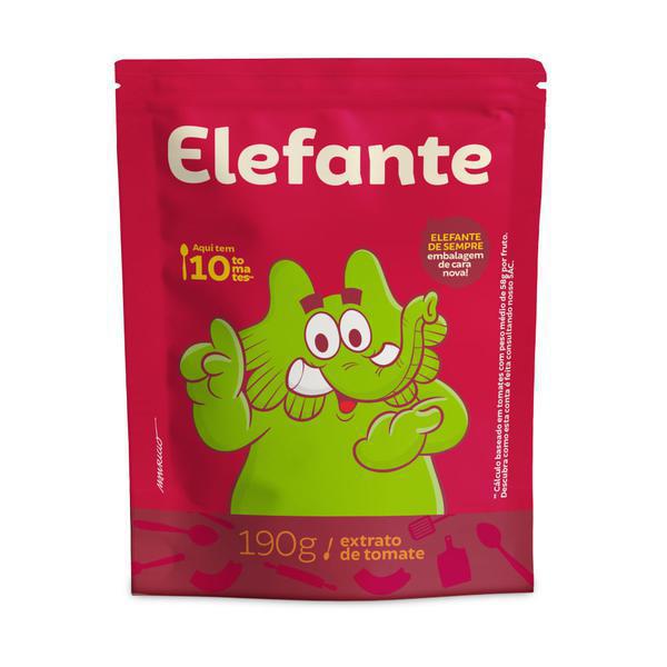 EXTRATO DE TOMATE ELEFANTE SACHÊ 190G