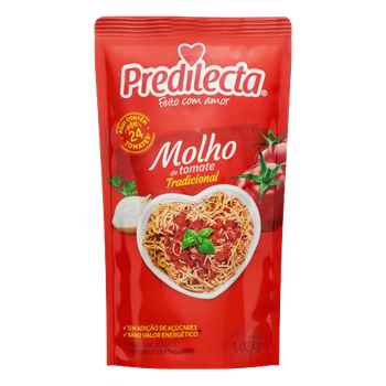 EXTRATO DE TOMATE PREDILECTA SACHÊ 1.02KG