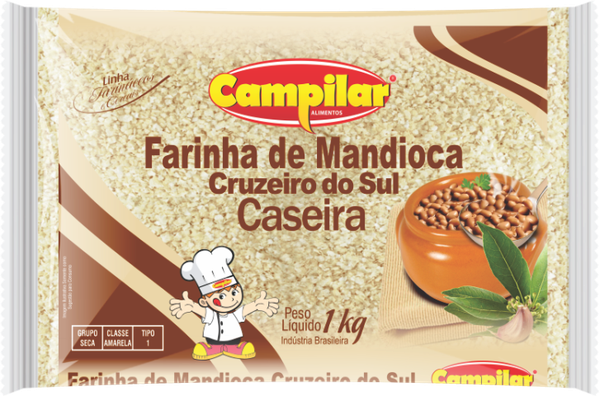 FARINHA DE MANDIOCA AMARELA CRUZEIRO SUL