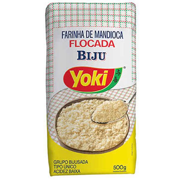 FARINHA DE MANDIOCA FLOCOS YOKI 500G