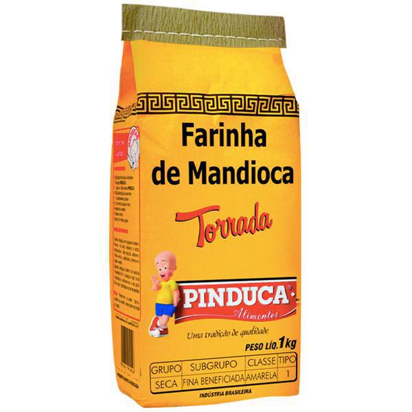 FARINHA DE MANDIOCA PINDUCA TORRADA 1KG