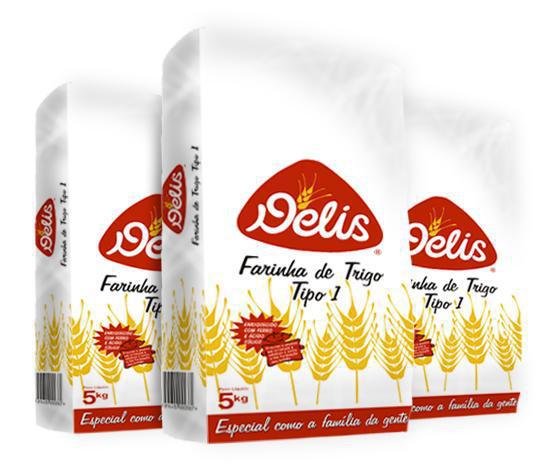 FARINHA DE TRIGO DELIS ESP 5KG
