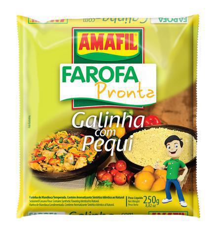 FAROFA PRONTA GALINHA C/ PEQUI AMAFIL 25