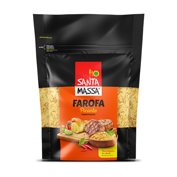 FAROFA SANTA MASSA PICANTE 200G