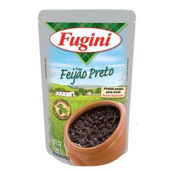 FEIJÃO PRETO FUGINI SACHÊ 250G