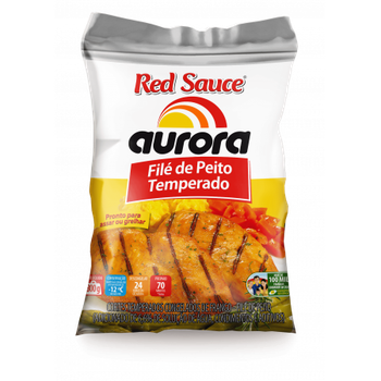 FILÉ DE PEITO AURORA TEMPERADO 800G