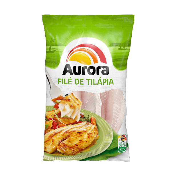FILÉ DE TILÁPIA AURORA IQF 400G 3500