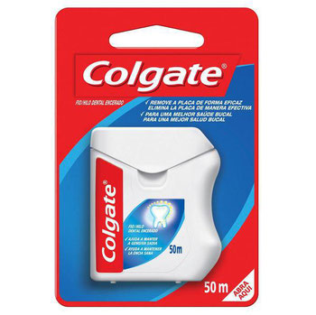 FIO DENTAL COLGATE ENCERADO 50M