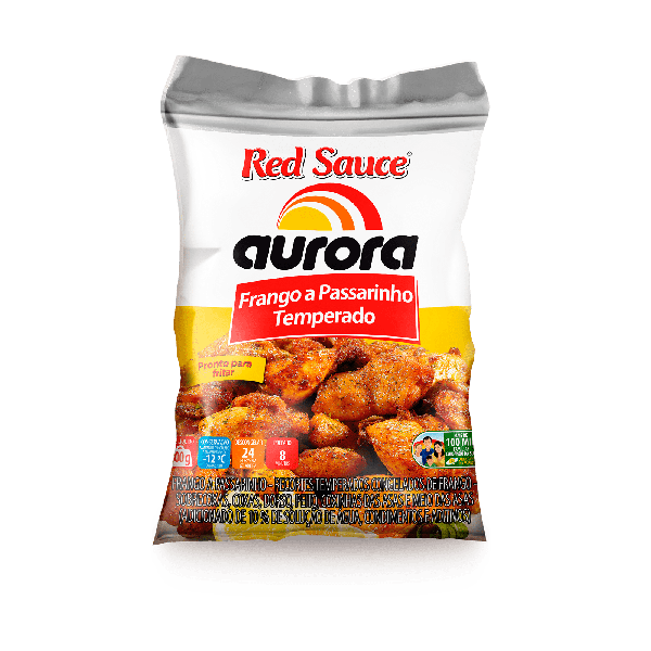 FRANGO À PASSARINHO AURORA TEMPERADO 800