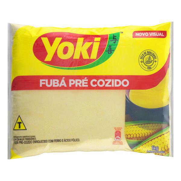 FUBÁ DE MILHO YOKI PRÉ COZIDO 1KG