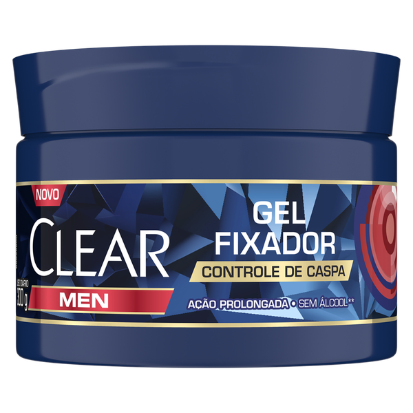 GEL FIXADOR CLEAR MEN 300G