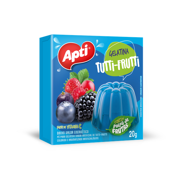 GELATINA APTI TUTTI FRUTTI 20G