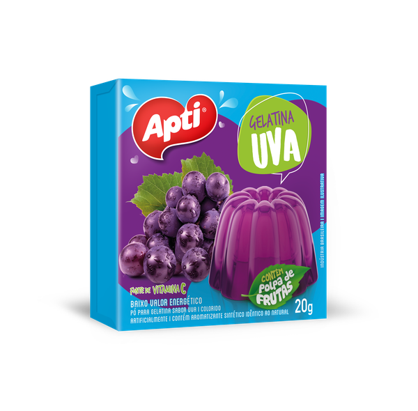 GELATINA APTI UVA 20G