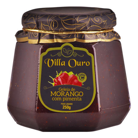 GELEIA VILLA OURO ABACAXI C/ PIMENTA 250