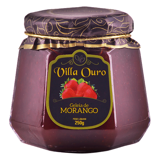GELEIA VILLA OURO MORANGO 250G