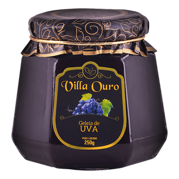 GELEIA VILLA OURO UVA  250G