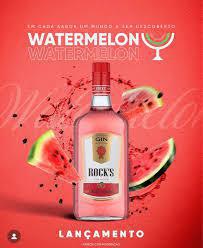 GIN ROCK'S WATERMELON 1L