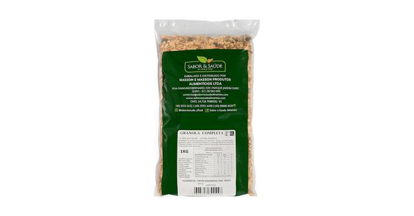 GRANOLA SABOR E SAÚDE COMPLETA 1KG
