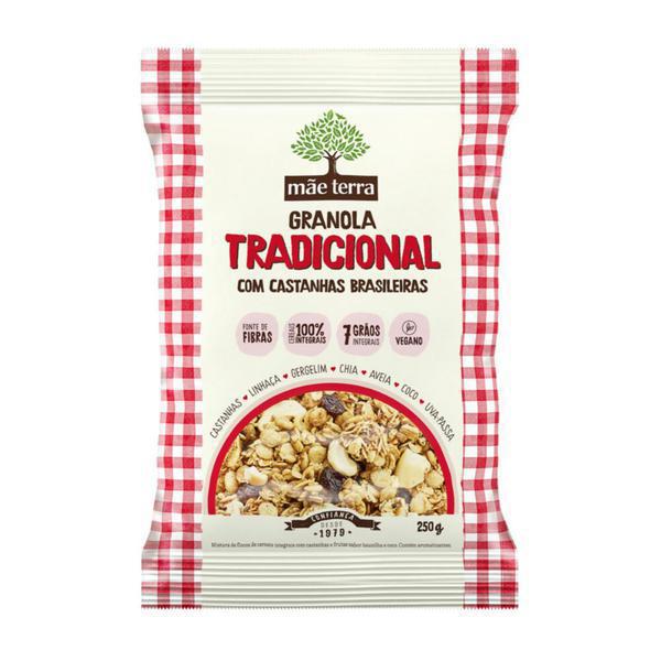 GRANOLA TRADICIONAL MÃE TERRA 250G