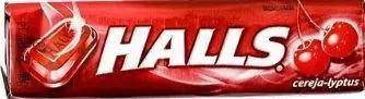 HALLS CEREJA 28G