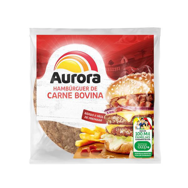 HAMBÚRGUER AURORA FAROESTE BURGER 90G