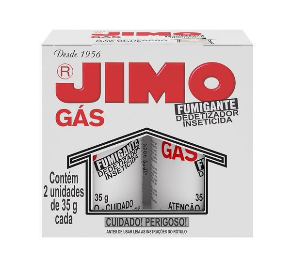 INSETICIDA JIMO GÁS FUMIGANTE 02TUBO 70G