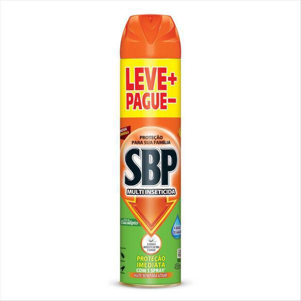 INSETICIDA SBP AEROSOL EUCALIPTO 450ML