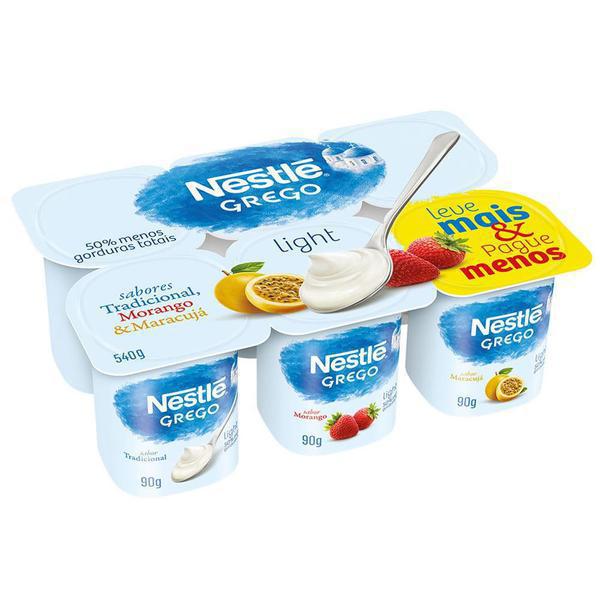 IOG NESTLÉ GREGO LIGHT 3 SABORES 540G