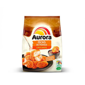 ISCAS FRANGO EMPANADAS AURORA CROCANTE 275G