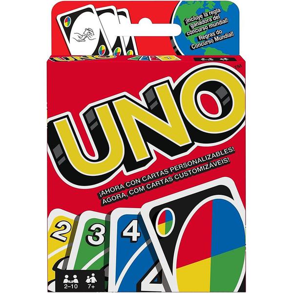 JOGO DE CARTAS UNO MATTEL ORIGINAL W2085