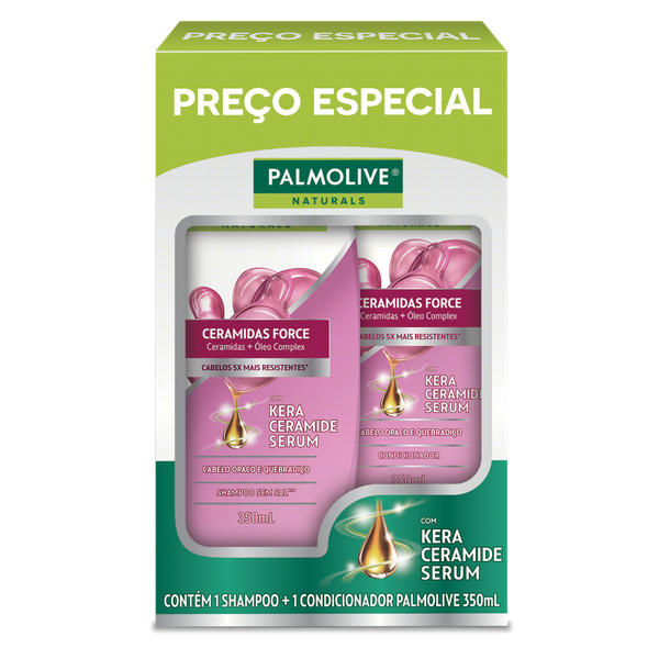 KIT PALMOLIVE SHAMPOO + COND CERAMIDAS 3