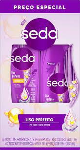 KIT SHAMPOO+COND SEDA LISO 300/190ML