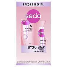 KIT SHAMPOO+COND SEDA LUMINOUS 300/190ML