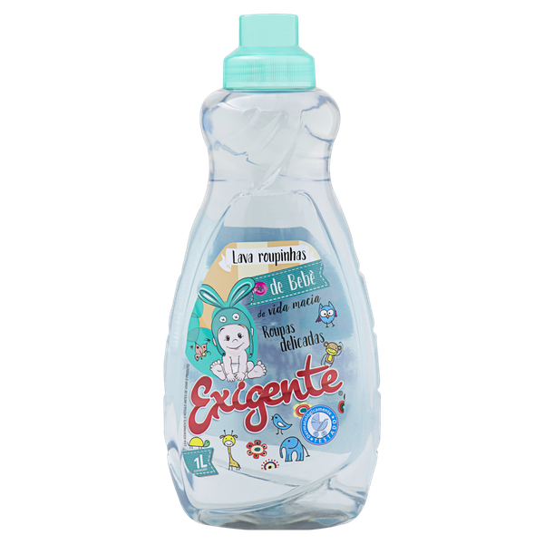 LAVA ROUPAS LÍQUIDO EXIGENTE ROUPINHAS D