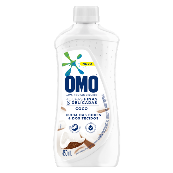 LAVA ROUPAS OMO R. COCO 450ML