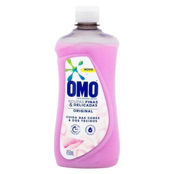 LAVA ROUPAS OMO R. DELICADAS 450ML