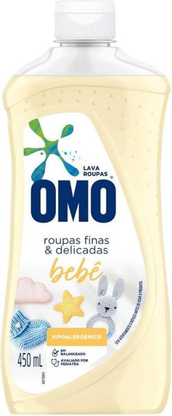 LAVA ROUPAS OMO R. DELICADAS HIPOALEG 45